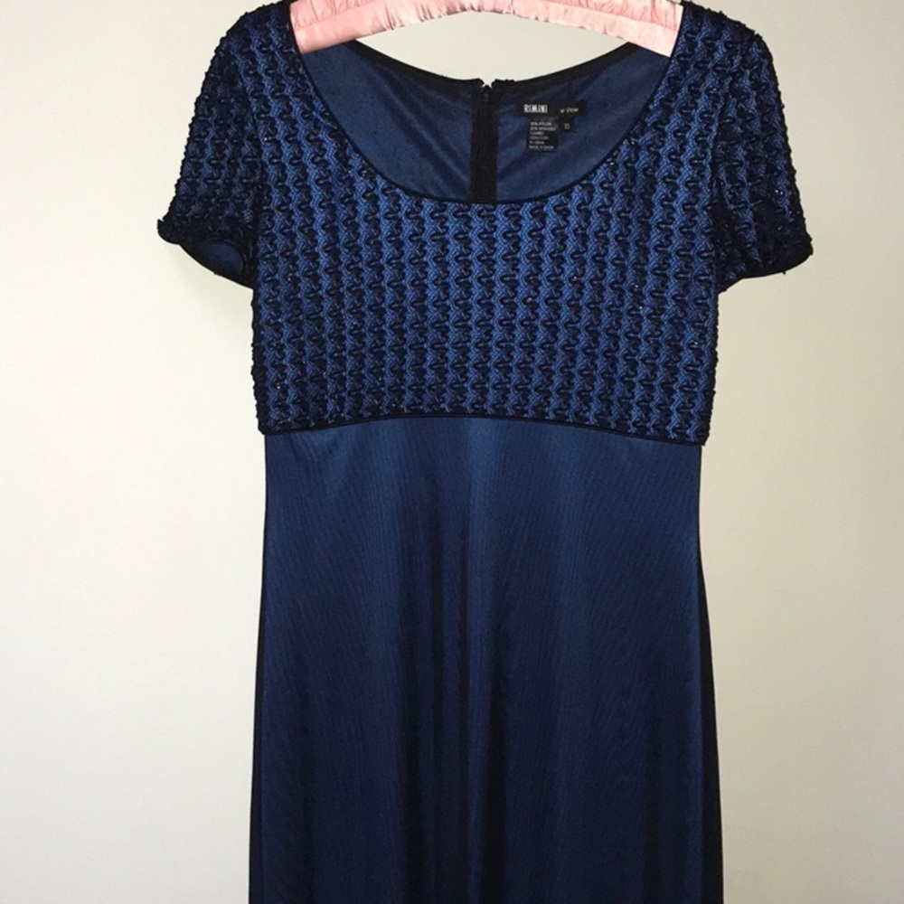 Rimini formal gown, beaded lace bodice, exquisite!